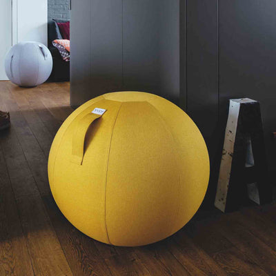 Sitzball Stoff Leiv 60-65 cm stone