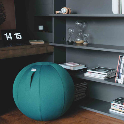 Sitzball Stoff Leiv 70-75 cm mustard