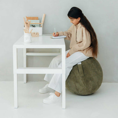 Sitzball Vlip 50-55 cm olive Breitcord