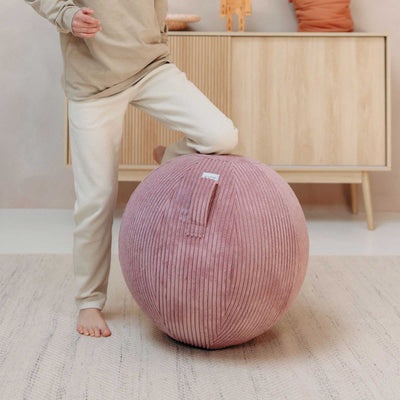 Sitzball Vlip 50-55 cm rosewood Breitcord