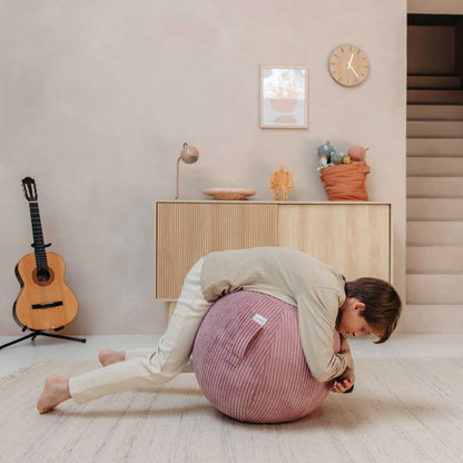 Sitzball Vlip 50-55 cm rosewood Breitcord