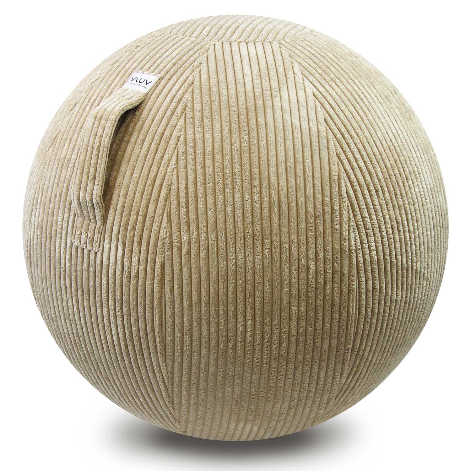 Sitzball Vlip 60-65 cm beige Breitcord