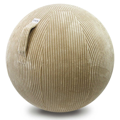 Sitzball Vlip 60-65 cm beige Breitcord