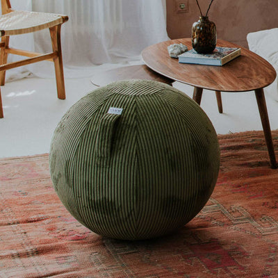 Sitzball Vlip 60-65 cm olive Breitcord
