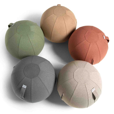 Sova Stoff-Sitzball 60-65 cm Salmon