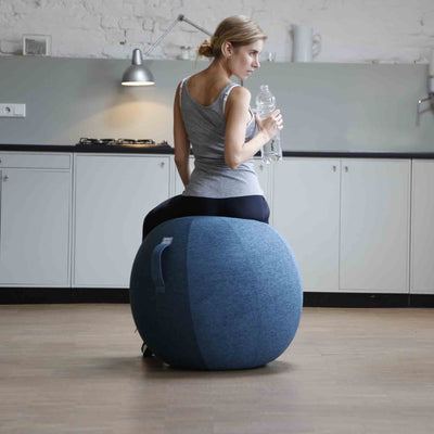 Sitzball Stoff Stov 70-75 cm petrol