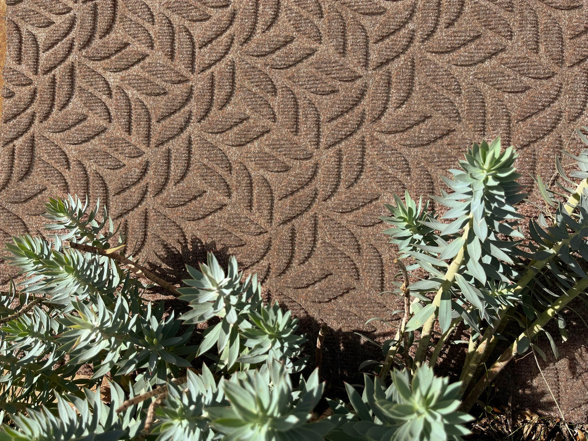 Fußmatte 45x75 Dune Leaves Dark Braun