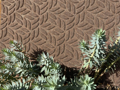 Fußmatte 45x75 Dune Leaves Dark Braun