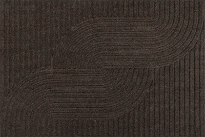 Fußmatte 60x90 Dune Loop dark brown