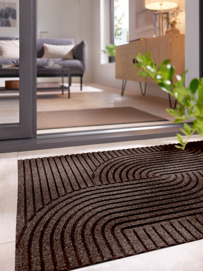 Fußmatte 60x90 Dune Loop dark brown