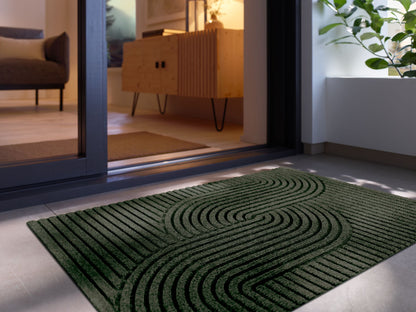 Fußmatte 60x90 Dune Loop midnight green