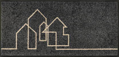 Fußabtreter klein 35x75 Linestreet anthrazit