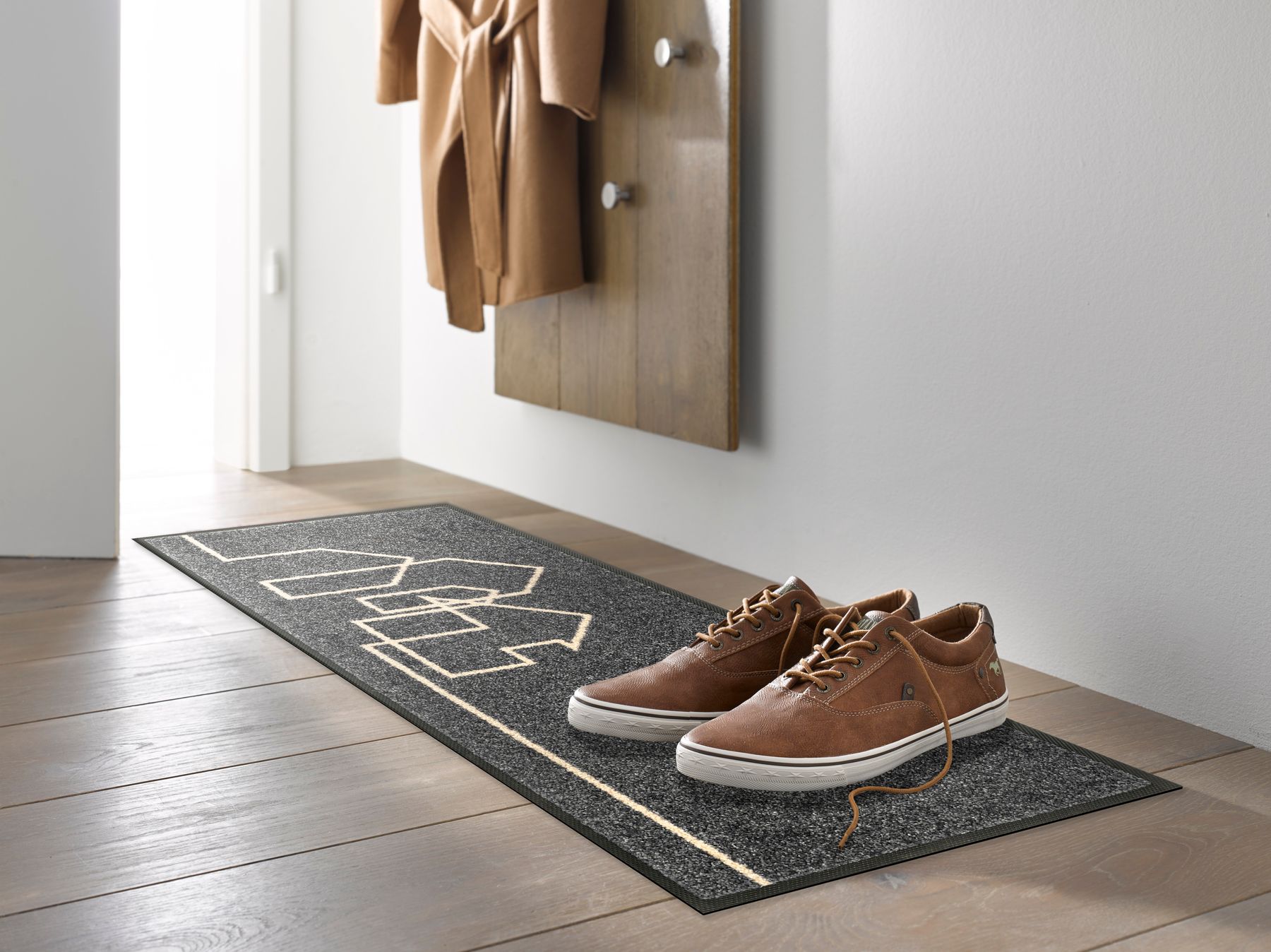 Fußabtreter klein 35x75 Linestreet anthrazit