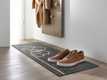 Fußabtreter klein 35x75 Linestreet anthrazit