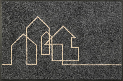 Fußmatte 50x75 Linestreet anthrazit