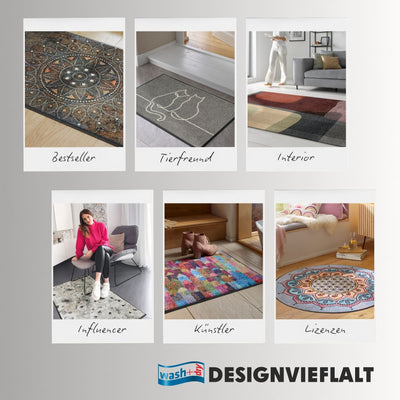 Fußabtreter klein 35x75 Lovetails grau