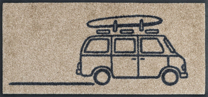 Fußabtreter klein 35x75 Keep it Simple beige beige