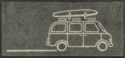 Fußabtreter klein 35x75 Keep it Simple grey grau