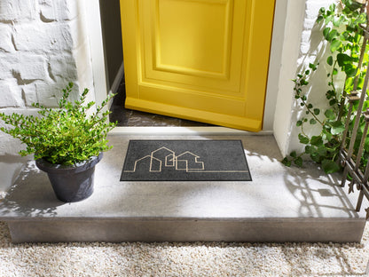 Fußmatte 40x60 Linestreet anthrazit