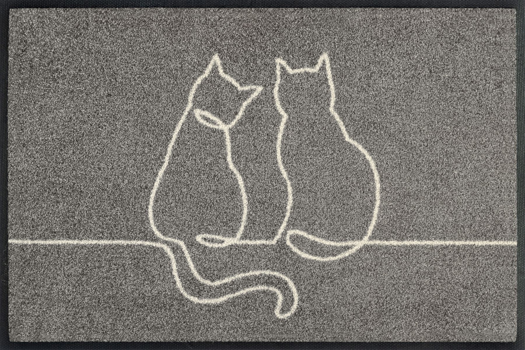 Fußmatte 40x60 Lovetails grau