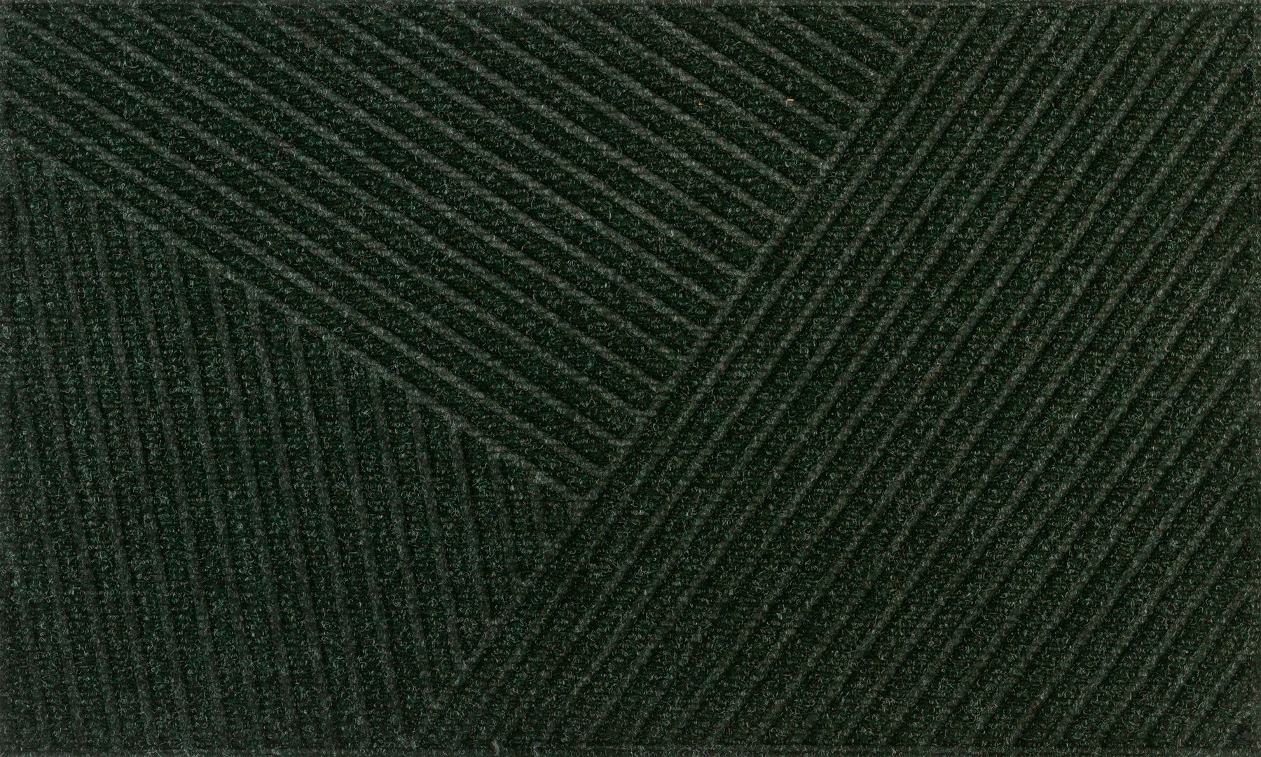 Fußmatte 45x75 Dune Stripes midnight green grün