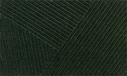 Fußmatte 45x75 Dune Stripes midnight green grün