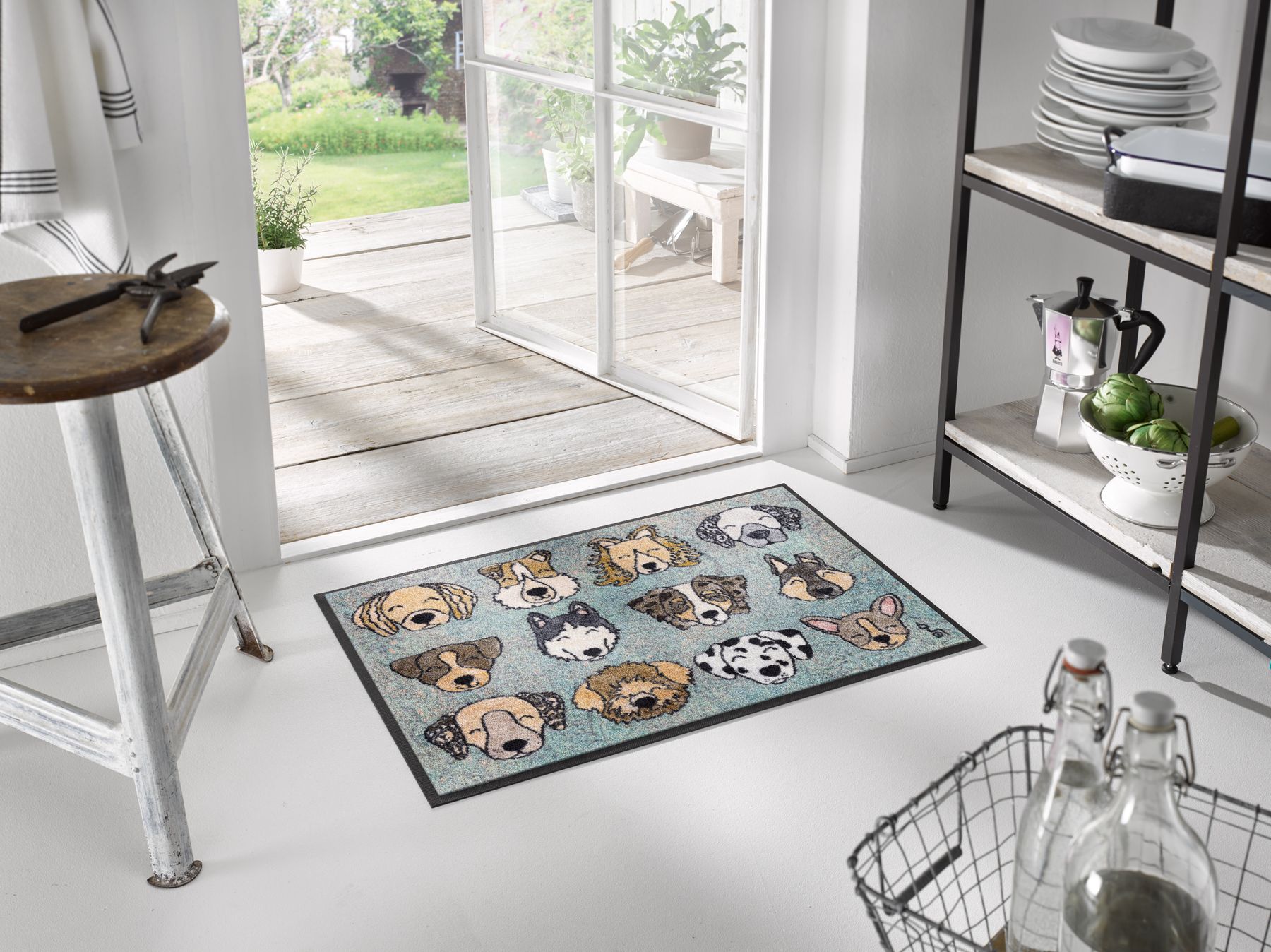 Fußmatte 50x75 Glückshunde