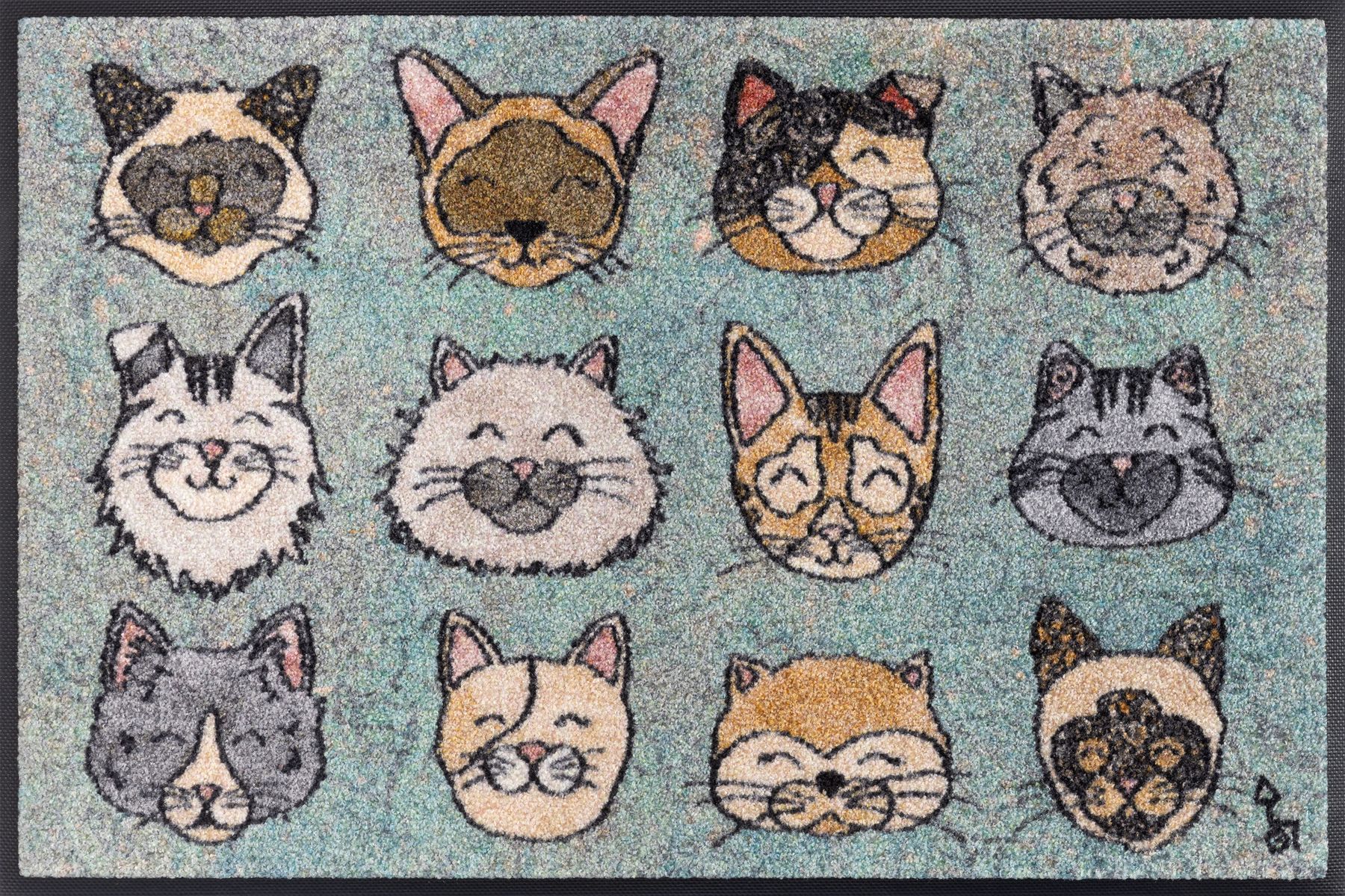 Fußmatte 50x75 Glückskatzen