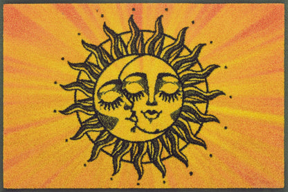 Fußmatte 50x75 Kiss the sun gelb