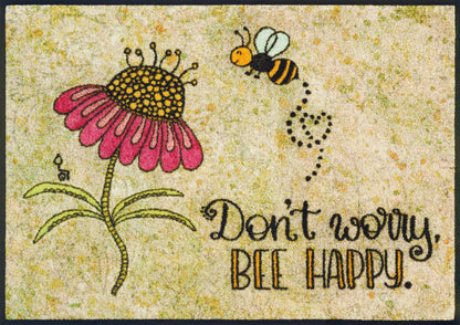 Fußmatte 60x85 Bee Happy