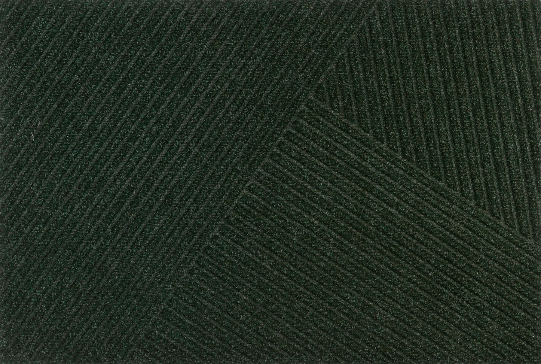 Fußmatte 60x90 Dune Stripes midnight green grün