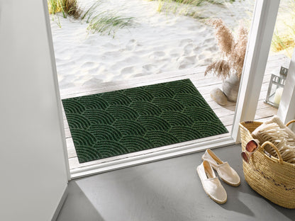 Fußmatte 60x90 Dune Waves Midnight Green