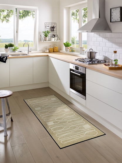 Fußmatte 75x90 Cutlery Symphony beige