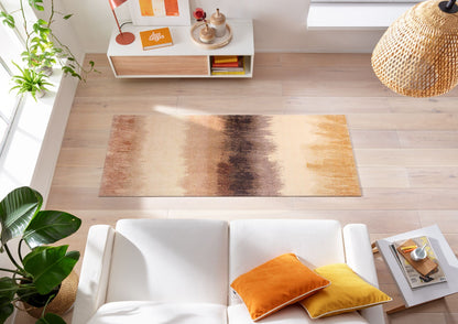 Teppichläufer 80x200 Bronze Bands beige