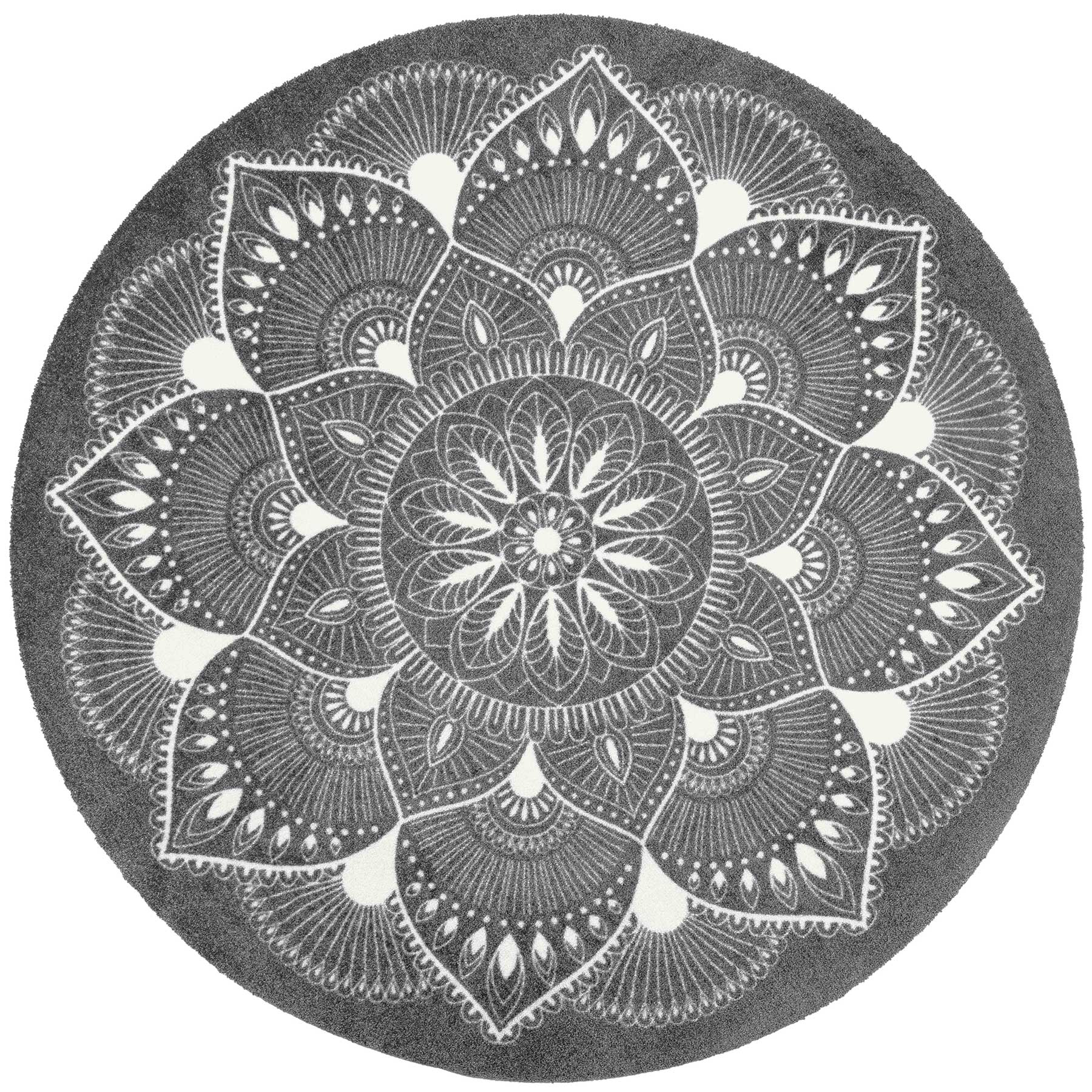 Wohnmatte 120x120 Stardream anthrazit