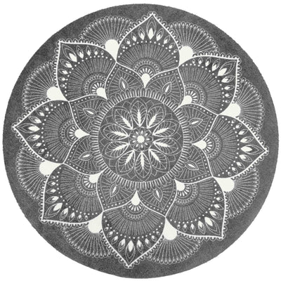 Wohnmatte 120x120 Stardream anthrazit