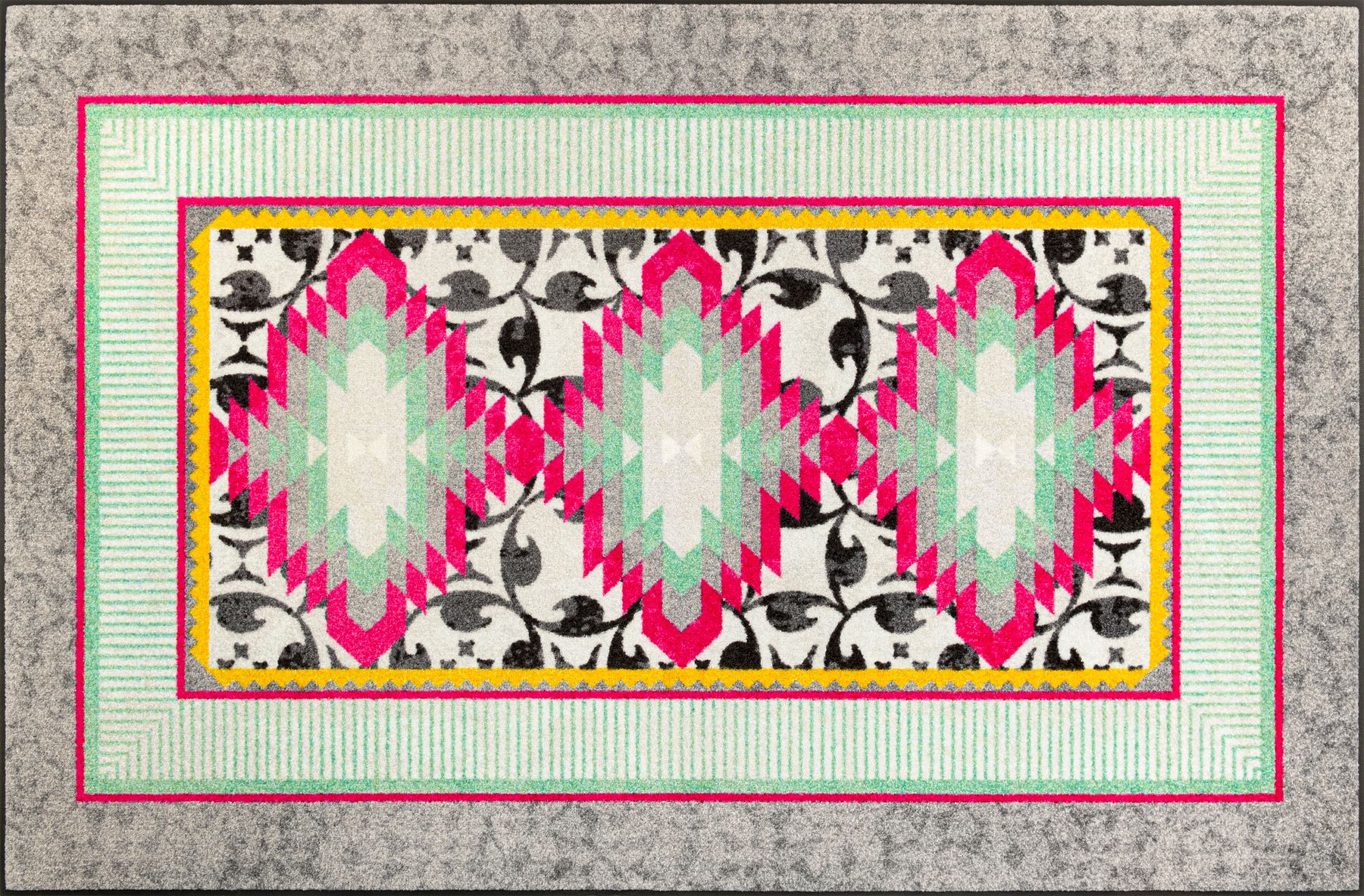 Wohnteppich 115x175 Tribal Pop