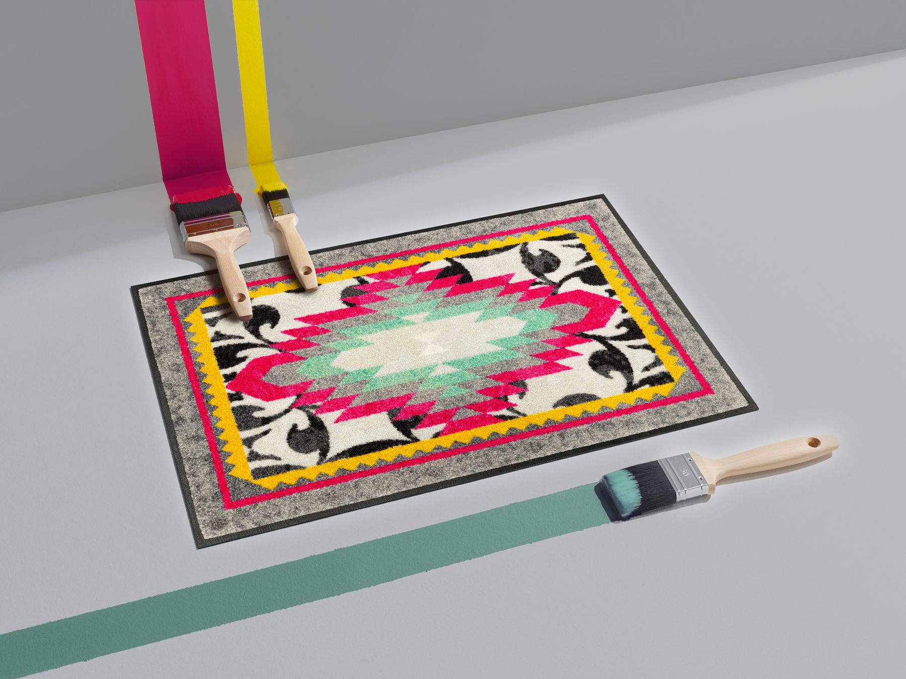 Fußmatte Tribal Pop 50x75