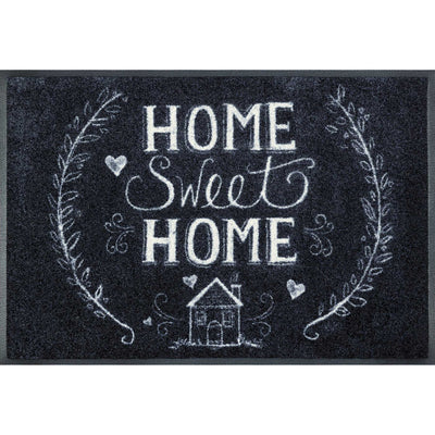 Fußmatte 50x75 Chalky Home schwarz