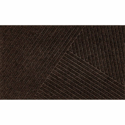Fußmatte 45x75 Dune Stripes dark Braun