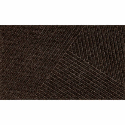 Fußmatte 45x75 Dune Stripes dark Braun