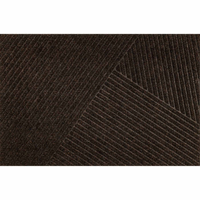 Fußmatte 60x90 Dune Stripes dark Braun