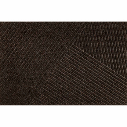 Fußmatte 60x90 Dune Stripes dark Braun