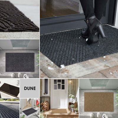 Fußmatte 60x90 Dune Waves dark Braun