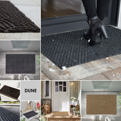 Fußmatte 45x75 Dune Waves dark grey grau