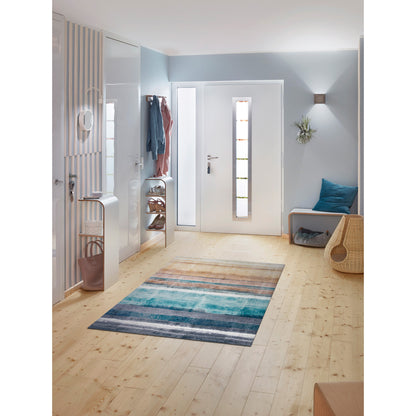 Wohnteppich 140x200 Frerik blau