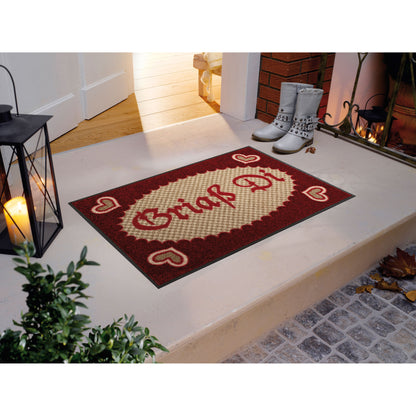 Fußmatte 50x75 Griaß Di anthrazit