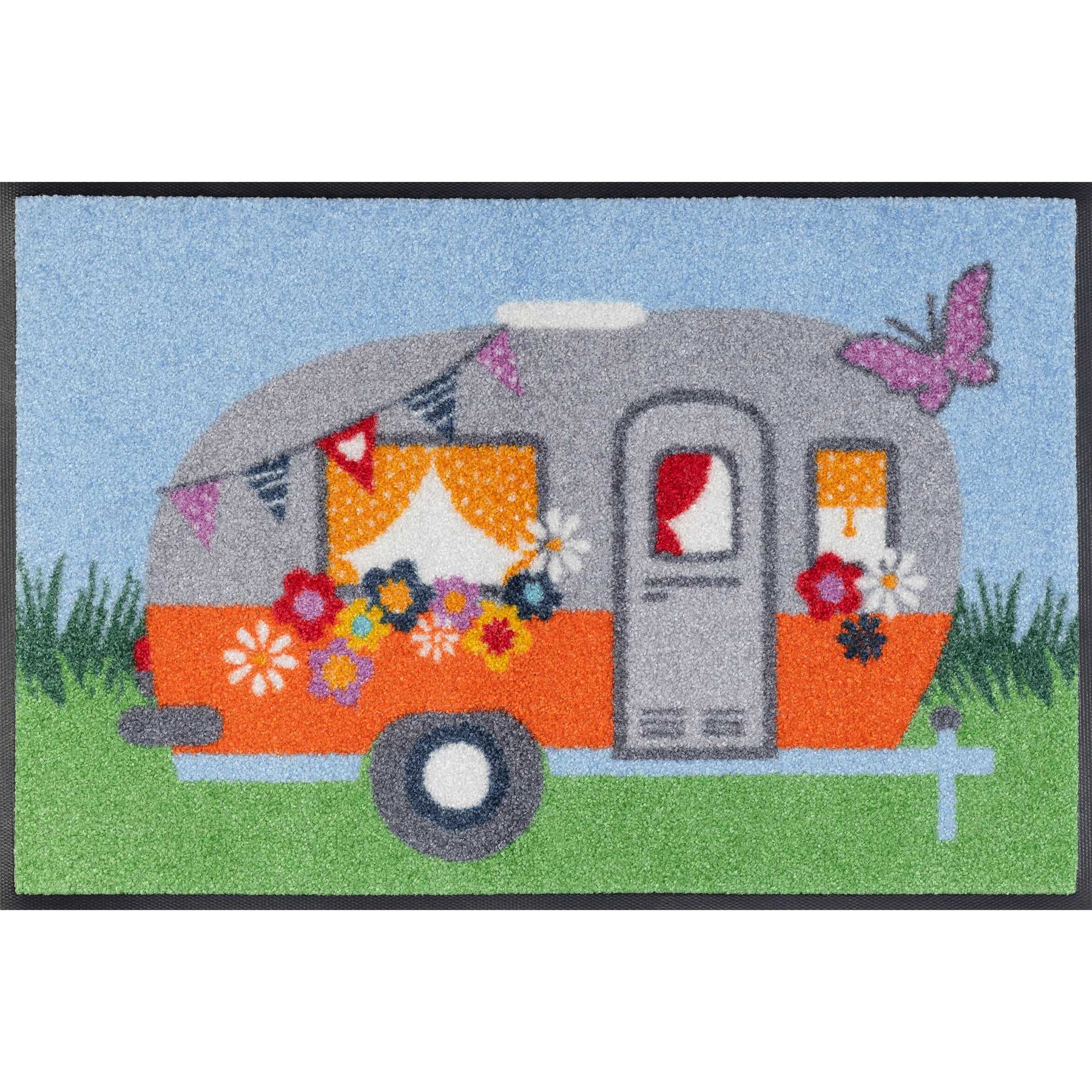 Fußmatte 40x60 Happy Camping
