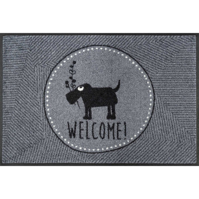 Fußmatte 50x75 Herr Just- Welcome! grau