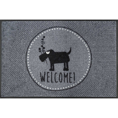 Fußmatte 50x75 Herr Just- Welcome! grau